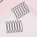 Miniatyrbilde 5 av 5: 2 stk Mini Hårfletter Twist Clips Hårdisk DIY Prinsesse Pannelugg Innsettingskam QinHai