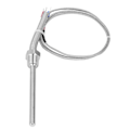 Miniatyrbild 2 av 5: Termoelement K Typ 0?400 3/8 NPT 8x100mm Temperatur Sensor Sond i Rostfritt Stål 1m / 3.28ft
