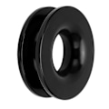 Miniatyrbilde 5 av 5: Vinsj Snatch Recovery Ring 41000lbs Bruddstyrke for 7/16in 1/2in Myk Sjakkel med 3/16in 1/4in 3/8in Tau Svart