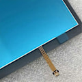 Miniatyrbild 4 av 5: 2-i-1 LCD-skärm med pekskärm för Switch Lite-konsol, komplett monteringsersättning för Switch Lite, marinblå