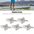 Miniatyrbillede 3 af 5: 5 stk. Finneskrue 316 Rustfrit Stål Tilbehør Værktøjssæt Kit til Surfbræt Paddle Board