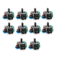 Pikkukuva 1 / 5: 10 kpl Hall-elektromagneettinen joystick pelikonsoliin, 3D Hall-joystick-anturi potentiometri