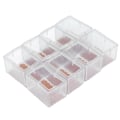 Miniatyrbilde 4 av 5: 16 stk. Firkantede silikonbeskyttere for stolben, elastiske, god demping, møbelbentrekk for harde gulv