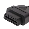 Miniatyrbild 4 av 5: 3 st 30 cm OBD2 Kabeladapter 16-Pin Hane till Färgade Blottade Trådar Diagnostisk Förlängningssladd Kontakt för Fordon