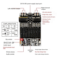 Miniatyrbild 3 av 5: Digital Förstärkarkortsmodul 2001 Ren Bakre Steg Högeffekt TPA3221 Stereo 100Wx2 Brygga Mono 200W Modul