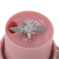 Miniatyrbild 3 av 5: Bärbar Juice Mixer Kopp Flaska Stor Kapacitet Uppladdningsbar Trådlös Utomhus Resa för Smoothie Rosa