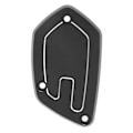 Miniatyrbillede 5 af 5: Motorcykel Forreste Bremsevæskebeholder Dæksel Cylinder Cover Udskiftning til F750GS F850GS S1000XR F900R F900XR S1000R Sort