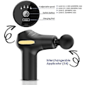 Pikkukuva 3 / 5: Kannettava hierontapistooli sähköinen hierontalaite lihasten rentoutukseen Fascial Gun Fitness LCD-näyttö hierontapistooli kehon ja niskan helpotukseen