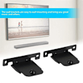 Miniatyrbilde 3 av 5: Veggfeste for lydplanke til LG SH4 SJ4R SJ4Y SJ4 SJ2 SK4D SJ5B SH8 SJ8S SH5 LAS455H NB5540/S54A1-D NB4540/S44A1-D