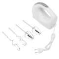 Miniatyrbild 1 av 5: Elektrisk Handmixer 300W 5 Hastigheter Skålhållare Säker Multidirektionell Elektrisk Visp med 4 Vispar för Köket