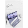 Miniatyrbilde 4 av 5: Etui til Pad 5/5 Pro 11 tommer Avtakbart flatt nettbrettetui med tastaturdeksel lilla