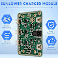 Miniatyrbillede 4 af 5: Li-Ion Batteriopladningsmodul SunFlower Multi-Channel Portable Utility Module Module