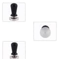 Kaffetamper i rustfritt stål, kaffebønnetamper, kaffepulverhammer for husholdningskjøkken 58mm / 2.3in