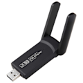 Miniatyrbilde 3 av 5: 1300Mbps WiFi USB3.0 Adapter 802.11AX 2.4G/5GHz Adapter Dual Band Trådløs WiFi 5G Mottaker AC Nettverkskort Fri Driver
