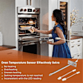 Miniatyrbillede 4 af 5: 12001656 Ovn Temperatursensor Udskiftning til Whirl-Pool Ken-More Ovne Erstatter AP4009009 74004943 PS1570174