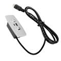 Pikkukuva 1 / 5: Lepotuolin ohjaimen vaihto 2 painiketta 5-nastainen USB Type C Ower Sähköinen nostotuoli Sohva Käsiohjauskytkin