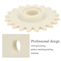 Miniatyrbillede 3 af 4: 2 stk. Strikkemaskine Gear Hjul Reservedele til Brother KH868 H821 KH831 KH851 KH910 KH970