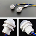 Miniatyrbillede 3 af 5: Infrarød Bevægelsessensor Modul Pir Led Sensorer Infrarød Induktionsdetektor Med Ledninger Ac110-240v