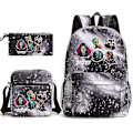 Miniatyrbild 1 av 5: Guardians Of The Galaxy 3-pack Ryggsäckar Cartoon Barn Pojkar Flickor Skolväska Lättvikts Studenter Vattentät Kapacitet Mochilas style 10