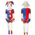 Miniatyrbild 1 av 2: Barn Teen Pojkar Flickor Magiska Nummer Cirkus Cosplay Party Kostym Set Present Pomni 7-8 Years
