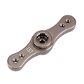 Miniatyrbillede 2 af 5: CNC Legering Dobbeltsidet med 15T 17T Servoarm til 1/5 Skala Rovan Baja 5B 5T 5SC Symmetri Styresystem