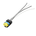 Pikkukuva 1 / 5: Nissan Qashqai Dualis J10 2008 2009 2010 2011 2012 Takavalon Jarruvalon Polttimon Pidike Kanta Takavalo Pistoke Johdinsarja 4 Pins Plug