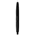 Miniatyrbillede 1 af 5: Tryk Retractable Fountain Pen, 0.4MM Ekstra Fin Nib Metal Gitter Blæk Pen med Klips til Skolekontorartikler, Sort
