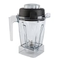 Miniatyrbillede 1 af 5: Blender Erstatningsbeholder 1,4 liter ABS Gummi Klar Forseglet Blenderkande med Rustfrit Stål Kniv og Låg