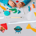 Miniatyrbillede 4 af 5: 2 STK Akryl Ler Ruller med 4 STK Akryl Plade Støtteplader, Håndværktøjssæt til DIY Håndværk Formning og Skulpturering
