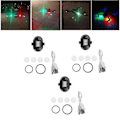 Pikkukuva 2 / 5: 3x Drone Strobe -valot, kevyet Drone-törmäyksenestovalot, LED-dronevalot 4 värillä, mini Strobe -lamppu Dji Mini/mavic Air 2/pro -malleille