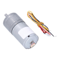 Pikkukuva 2 / 5: DC-vaihdemoottori, harjaton, CW CCW, säädettävä nopeudenalennus, hiljaiset moottorit JGA25?2430 1360 RPM DC12V