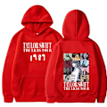 Miniatyrbild 1 av 2: Tylor Ers r 0 Ccert r Crewc Taylor Swift 1989 Hoodie för Män och Kvinnor red M