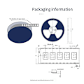 Miniatyrbild 5 av 5: Nordisk NRF5340 Högpresterande Bluetooth 5.3 Modul med Adapterkort Lågeffekt Dual-Core Bluetooth Modul MS45SF1
