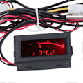 Miniatyrbild 3 av 5: DC 5V Mini Termometer Metallprob Digital Inbäddad Temperaturmätarmodul NTC Sensor TS-805-R (Rött Ljus)