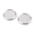 Miniatyrbilde 3 av 5: for 5 LR5 L462 2017-2020 Bil Aluminiumslegering Høyttalerdeksel Trim Internt Tilbehør 2 stk