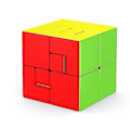 Miniatyrbild 1 av 4: 2x2 3x3 Bandage Rubiks Kub Kombination Pedagogiska Leksaker Puppet One
