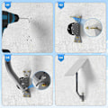 Miniatyrbilde 5 av 5: Justerbar monteringssett lang veggmontering takmontering for V2 monteringsadapter