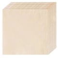 Miniatyrbillede 1 af 5: Basswood Plader 12 Stk, 12x12x1/8 Tommer Krydsfiner Plader, 3mm Basswood til Laserskæring, Lasergravering Emner, Tegning