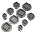 Pikkukuva 2 / 5: 1kpl BGA-suutin SMD-hitsaussuutin 850 kuumailmahitsausaseman suuttimet, universaali BGA-suutin hitsaustarvikkeet 35x35mm
