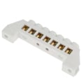 Miniatyrbillede 4 af 5: 10 stk. 7-Huls Bro Design Elektrisk Fordelingsledning Skrue Messing Terminalblok Konnektorer
