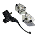Miniatyrbillede 2 af 5: Front Bremse Hovedcylinder & Calipere til Rancher 420 TRX420 2007-2015 45150-HP5-601 45250-HP5-601