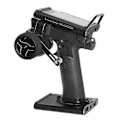 Miniatyrbild 3 av 5: Aluminiumlegering Sändare Ratt Trigger Enhands Kontroll Adapter för NB4 NB4+ NB4 PRO Röd