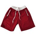 Miniatyrbild 2 av 3: Herr Enfärgad Dragsko Strandshorts Sommar Casual Elastisk Midja Halvbyxor Badbyxor Badkläder Wine Red M