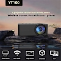 Pikkukuva 2 / 5: Projektori LED HD 1080P Langaton Matkapuhelin Mini Projektori Projektorijalustalla Kannettava Kotiteatteri Videosoitin-B
