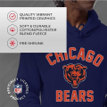 Miniatyrbild 4 av 6: Team Fan Apparel NFL Huvtröja för vuxna - Polyester, ull och bomullsblend - Håll dig varm och representera din teams stil style 12 L