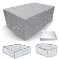 Miniatyrbild 2 av 4: 64 Storlekar Vattentäta Utomhus Patio Trädgårdsmöbelöverdrag Regn Snö Stolsöverdrag 152x104x71cm