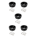Pikkukuva 3 / 4: 1/2/5 70mm Ohjauspyörän Adapteri Logitech G29P20211224797:lle Black 5PCS
