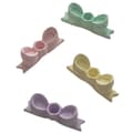 Miniatyrbillede 1 af 5: Bow lysestage lang stang aromaterapi lysestage simulering bow lysestage retro lysestage