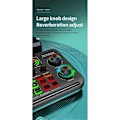 Miniatyrbilde 3 av 5: Eksternt Bluetooth Lydkort Live Lydkort Datamaskin PC Lydkort Lydmikser Live Mikser Støyreduksjon Miksere