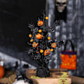 Pikkukuva 5 / 5: Halloween-koristeet Musta Pelottava Kurpitsa Vaahteranlehti Koriste Puu Kummitusjuhla Kotikoriste
